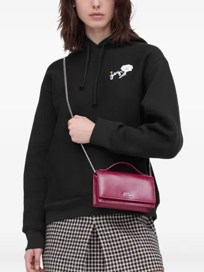 Marc Jacobs Mirror Mini Bag Chain Strap Flowers Handle In Red