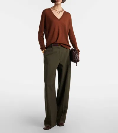 Joseph Cashmere Sweater In Brown
