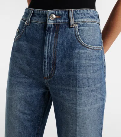 Sportmax Mid-rise Slim Jeans In Blue