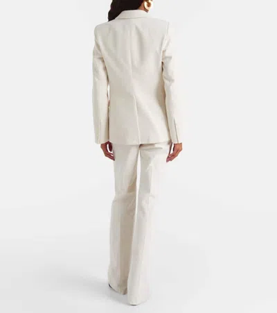 Nili Lotan Corette Cotton Corduroy Straight Pants In Neutral