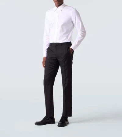 Givenchy Wool Suit Pants In Black