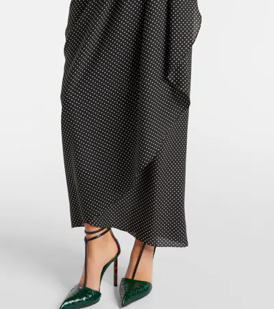 Tom Ford Silk Top In Black