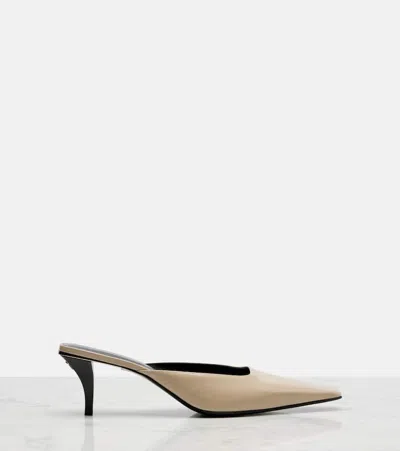 Gucci Leather Mules In Multi