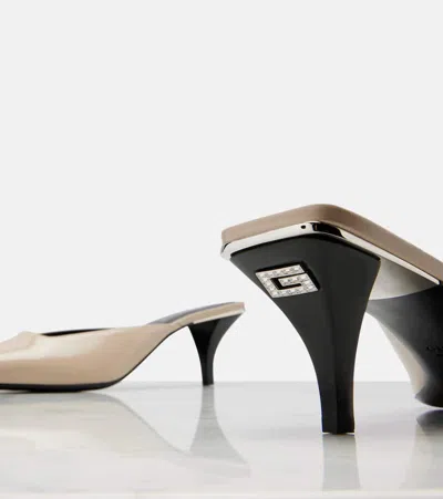 Gucci Leather Mules In Multi