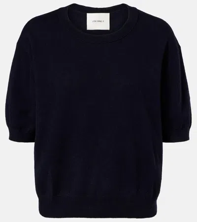 Lisa Yang Genevra Cashmere T-shirt In Black