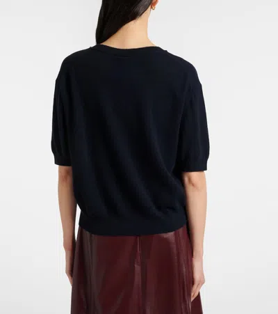 Lisa Yang Genevra Cashmere T-shirt In Black