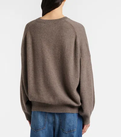 Lisa Yang Haily Long-sleeve Sweater In Brown
