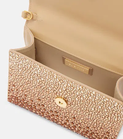 Elie Saab Coquette Embellished Top-handle Bag In Gold