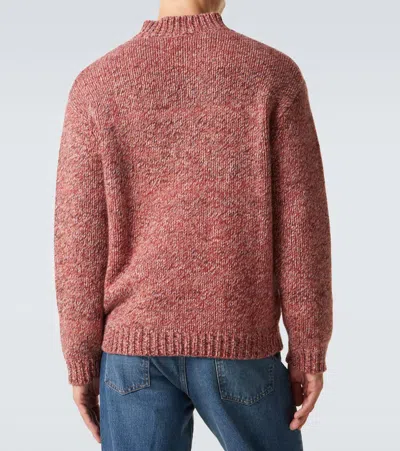 Le Kasha Lamdu Cashmere Cardigan In Brown