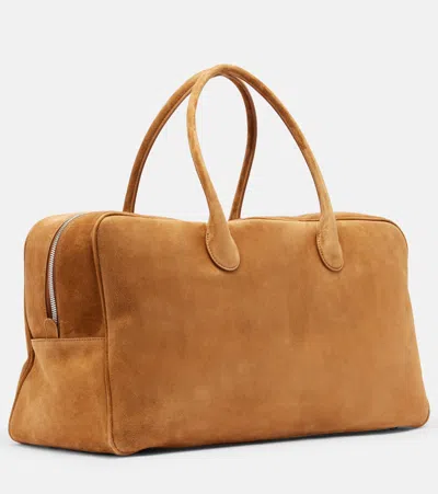 Magda Butrym Brigitte Large Suede Tote Bag In Brown