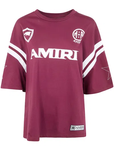 Amiri " Sports" Tee Clothing In Purple