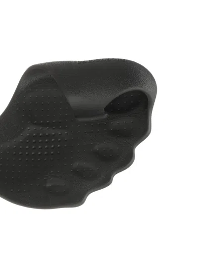 Balenciaga Anatomical Zero Rubber Slippers In Black