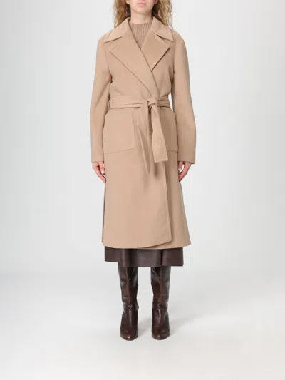 Kaos Coat  Woman Color Camel In Neutral