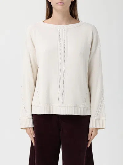 Kaos Sweater  Woman Color Yellow Cream In White