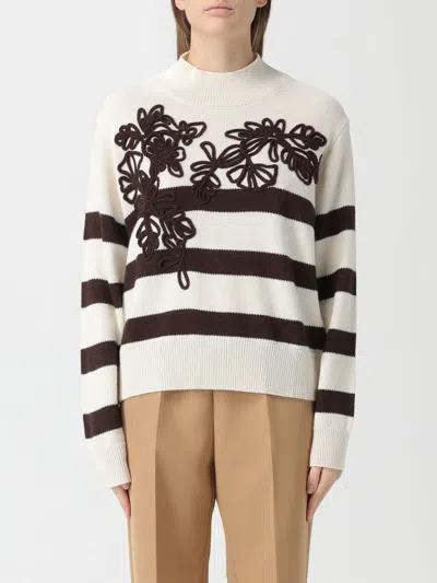 毛衣 ERMANNO FIRENZE 女士 颜色 棕色