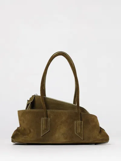 Attico Shoulder Bag The  Woman Color Kaki In Brown