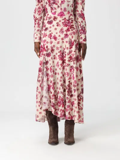 Isabel Marant Étoile Skirt Isabel Marant Etoile Woman Color Pink In Multi