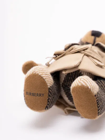 Burberry `thomas Trench Hod` Keychain In Multi