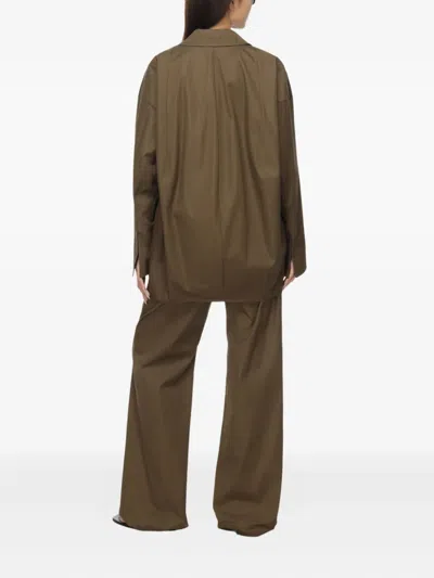 Carven Overshirt Clothing In Brown