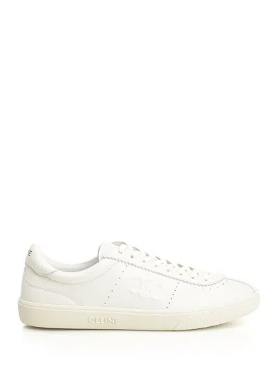 Celine Men Sneaker Triomphe In White
