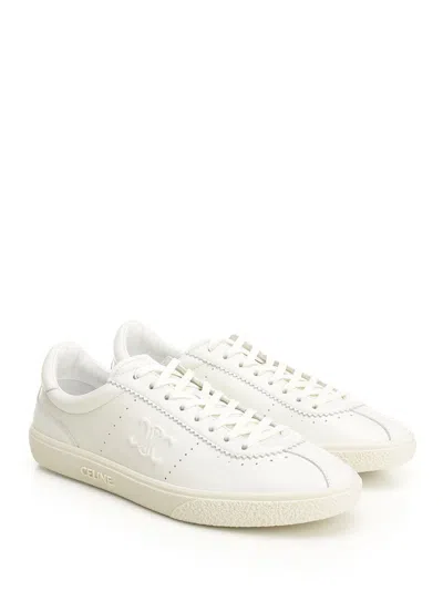 Celine Men Sneaker Triomphe In White