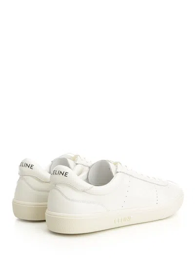 Celine Men Sneaker Triomphe In White