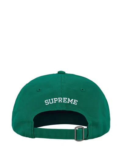 Supreme Splatter 6-panel Baseball Cap In Green