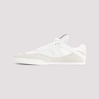 Chloé Chloe Women Sneakers Kick In Mesh E Pelle Scamosciata In White
