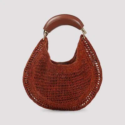 Chloé Chloe Summer Banana Hobo Bag Women In Brown