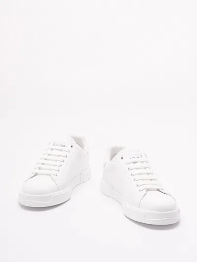 Dolce & Gabbana Dolce&gabbana Portofino White Low Trainer