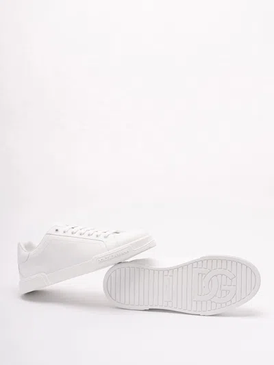 Dolce & Gabbana Dolce&gabbana Portofino White Low Trainer