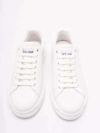 Dolce & Gabbana Dolce&gabbana Portofino White Low Trainer