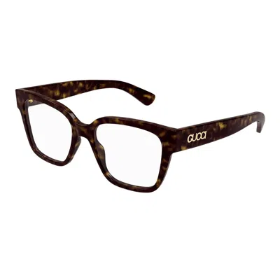 Gucci Gg1791o Linea Name Of Brand 006 Havana Glasses In Brown