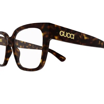 Gucci Gg1791o Linea Name Of Brand 006 Havana Glasses In Brown