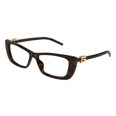 Gucci Eyewear Eyeglass In Brown