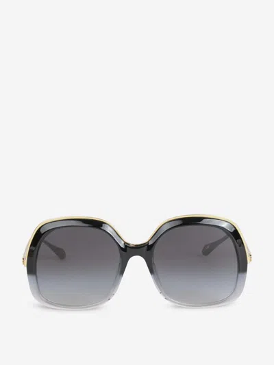 Chloé Full Frame Sunglasses In Black
