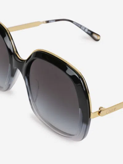 Chloé Full Frame Sunglasses In Black
