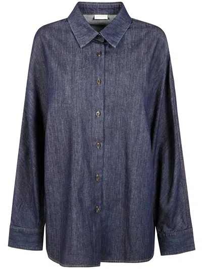 Dries Van Noten Women Casio Denim 1553 Shirt In Blue