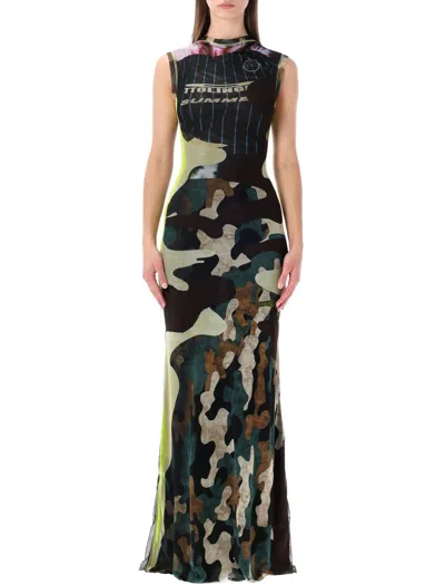 Ottolinger Camouflage Maxi Dress