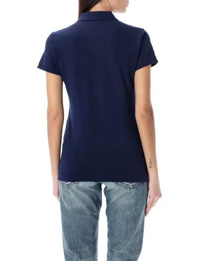 Polo Ralph Lauren Julie Slim Polo In Animal Print