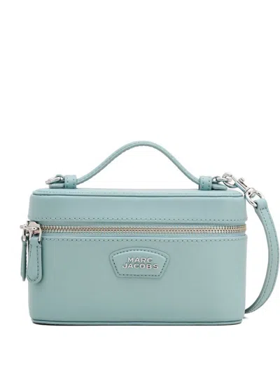 Marc Jacobs The Vanity Leather Crossbody Bag In Blue