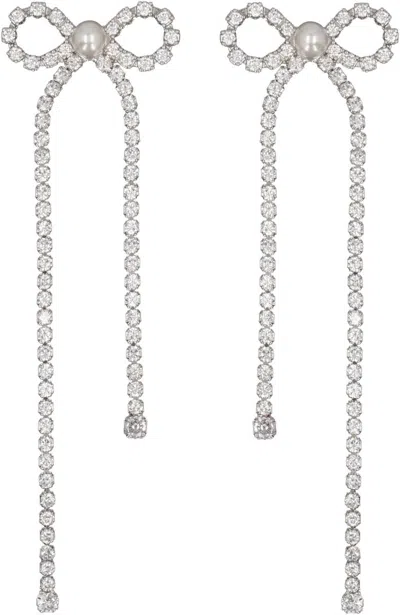 Self-portrait Crystal Bow Droplet In Brown