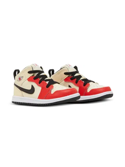 Jordan Air  1 Mid Ss Sneakers In Neutral