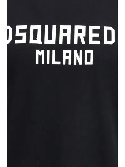 Dsquared2 T-shirt Logo  In Black
