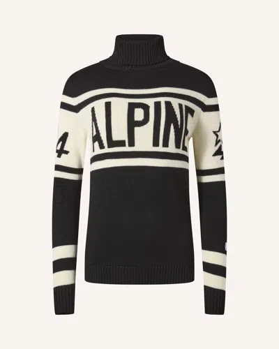 Perfect Moment Alpine Schild Merino Wool Sweater L In Multi