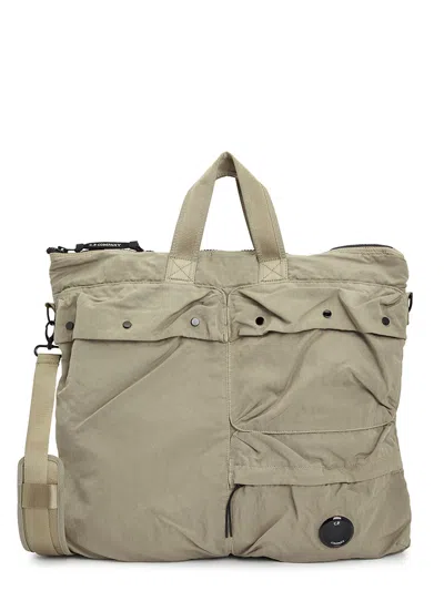 C.p. Company "nylon B" Bag In Green