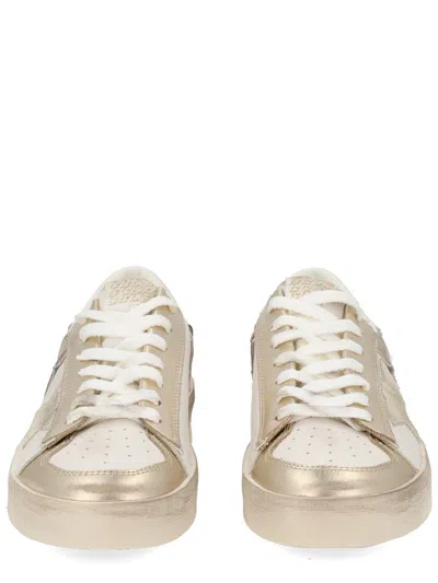 Golden Goose "stardan" Sneaker In Silver