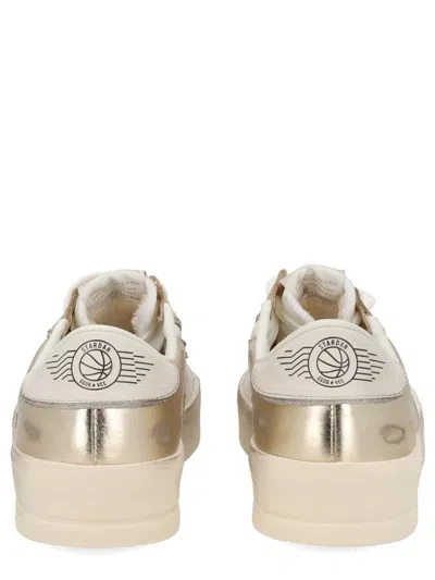 Golden Goose "stardan" Sneaker In Silver