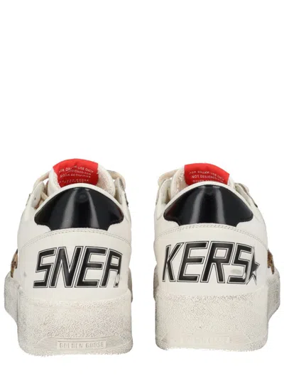 Golden Goose "ballstar" Sneaker In White
