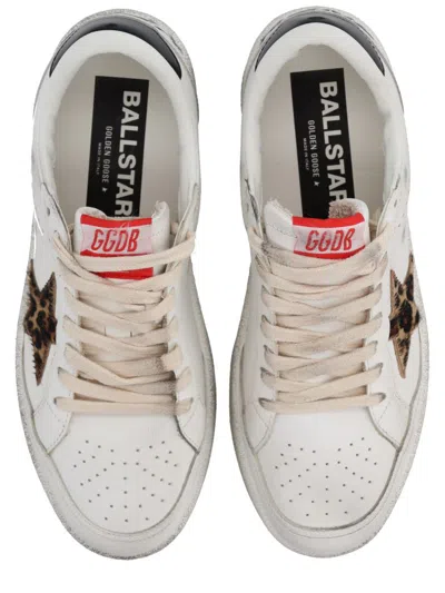 Golden Goose "ballstar" Sneaker In White